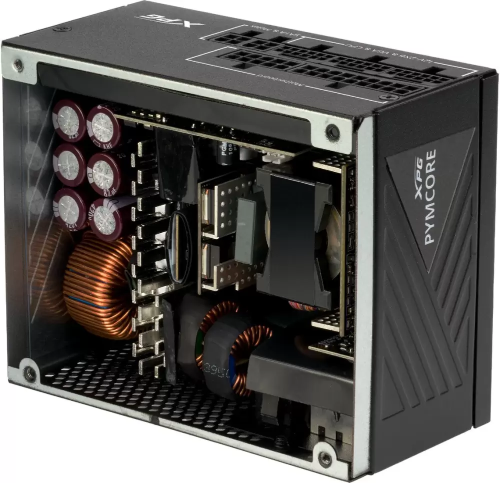 Блок питания ADATA XPG PYMCORE SFX Gold 750W PYMCORE750G-BKCEU фото