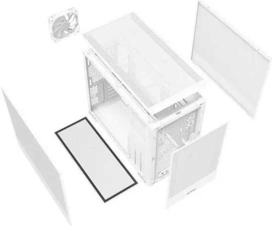 Корпус ADATA XPG Valor Mesh Nano (белый) фото