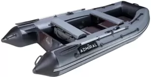 Моторно-гребная лодка Адмирал АМ-320С (cветло-серый/черный) фото