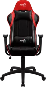 Кресло AeroCool AC100 AIR (черный/красный) фото