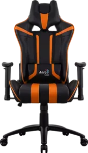 Кресло AeroCool AC120 AIR (черный/оранжевый) фото