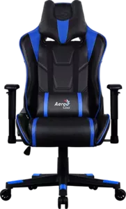 Кресло AeroCool AC220 AIR (черный/синий) фото