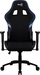 Кресло AeroCool AERO 1 Alpha (черный/синий) фото