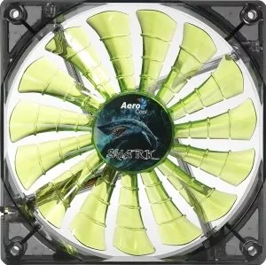 Вентилятор Aerocool Shark Fan Green Edition 14cm фото
