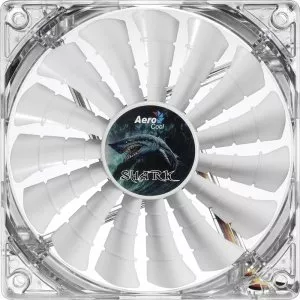 Вентилятор Aerocool Shark Fan White Edition 12cm фото