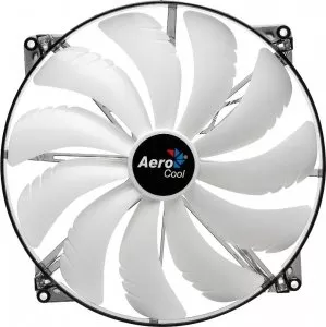 Вентилятор Aerocool Silent Master White LED 20cm фото