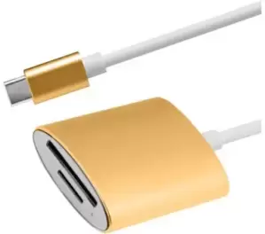 Atom USB Type-C - Micro SD/TF (золотистый)