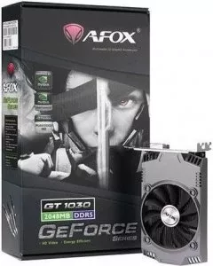 Видеокарта AFOX AF1030-2048D5L2 GeForce GT 1030 2GB GDDR5 128bit фото