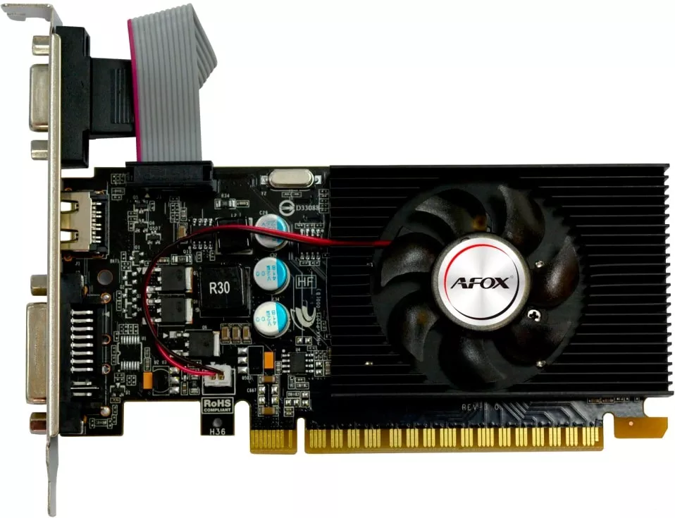 Видеокарта AFOX AF220-1024D3L2 GeForce GT 220 1Gb GDDR3 128bit фото