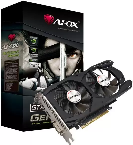Видеокарта AFOX GeForce GTX 1050 Ti 4GB GDDR5 AF1050TI-4096D5H7-V9 фото 6