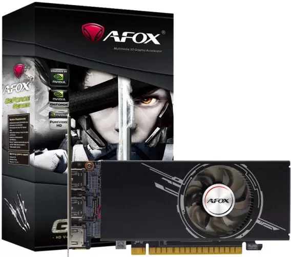 Видеокарта AFOX GeForce GTX 1050 Ti 4GB GDDR5 AF1050TI-4096D5L2-V3 фото 3
