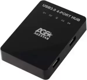 USB-хаб AgeStar 3UH2 Black фото