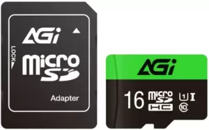 Карта памяти AGI Choice TF138 microSDHC AGI016GU1TF138-R2 16GB (с адаптером) фото