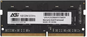 Оперативная память AGI SD138 AGI320016SD138 фото