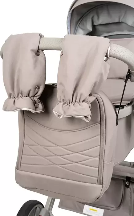 Детская универсальная коляска Aimile Adventurer / ADV-10 (серо-бежевый) фото