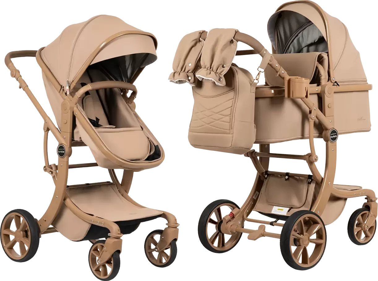 Детская универсальная коляска Aimile Adventurer / ADV-7 (песочный) фото