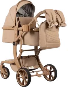 Детская универсальная коляска Aimile Adventurer / ADV-7 (песочный) фото