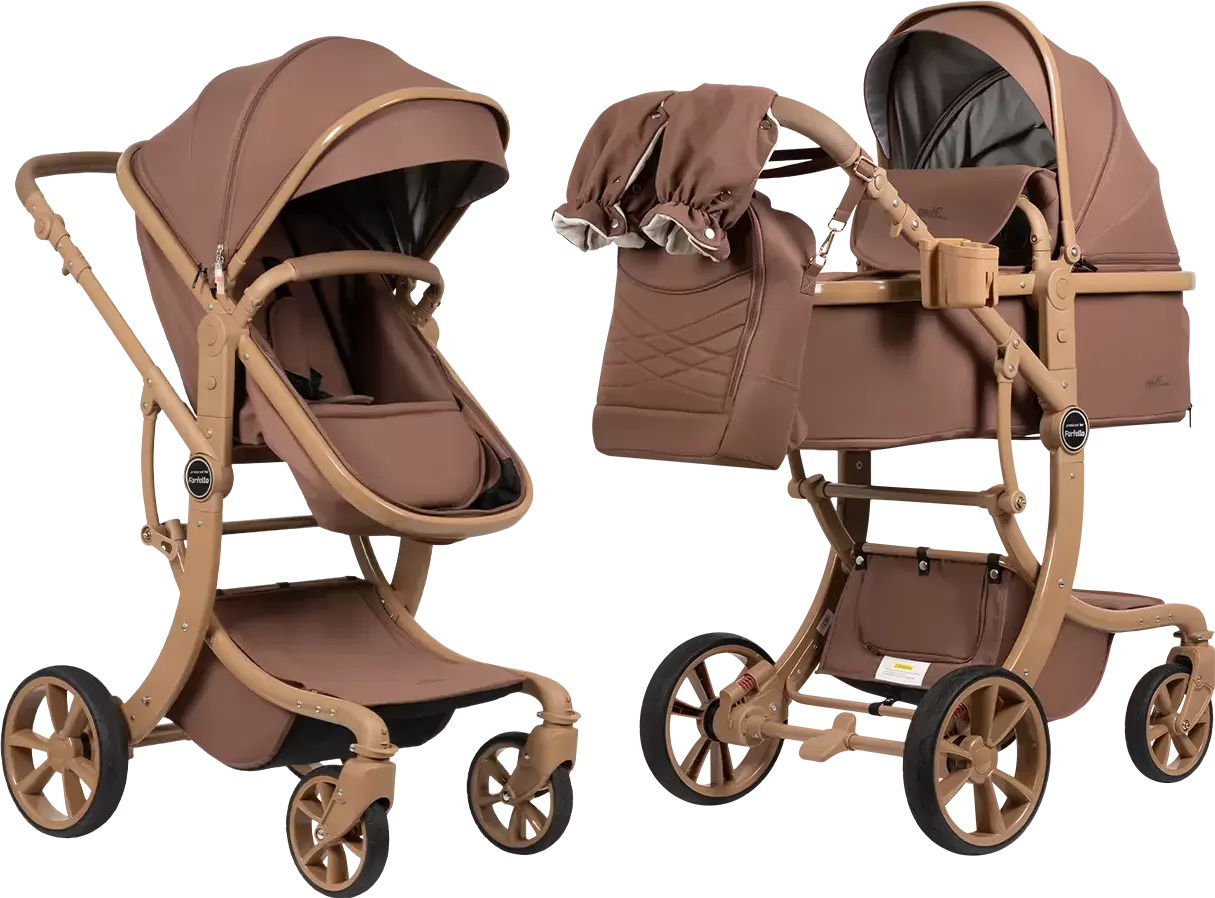 Детская универсальная коляска Aimile Adventurer / ADV-9 (мокко) фото