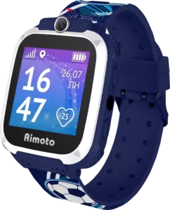 Детские умные часы Aimoto Element (спортивный синий) фото