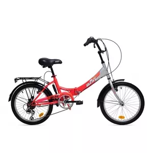 Велосипед AIST Smart 20 2.0 (красно-белый, 2020) фото
