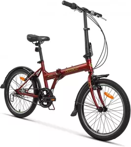 Велосипед AIST Compact 2.0 2022 (вишневый) фото