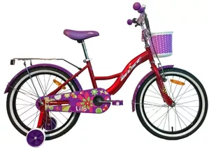 Детский велосипед AIST Lilo 16 2023 (красный) фото