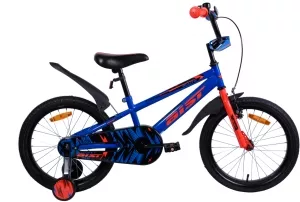 Детский велосипед AIST Pluto 18 (синий/красный, 2020) фото