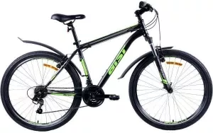 Велосипед AIST Quest 26 р.16 2020 (черный/зеленый) фото