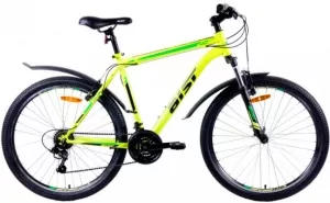 Велосипед AIST Quest 26 р.20 2023 (желтый/зеленый) фото