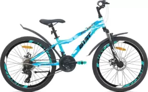 Велосипед AIST Rosy Junior 2.1 2024 (голубой/белый) фото