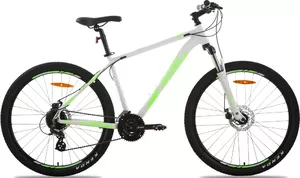 Велосипед AIST Slide 1.0 27.5 р.16 2023 (белый/зеленый) фото