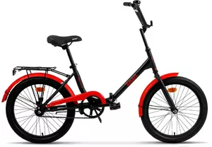 Велосипед AIST Smart 20 1.0 2022 (черный/красный) фото