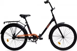 Велосипед AIST Smart 20 1.1 (черный/оранжевый, 2017) фото