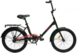 Велосипед AIST Smart 20 1.1 2021 (черный/красный) фото
