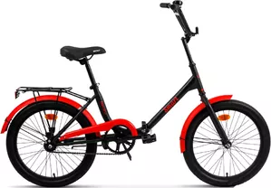 Велосипед AIST Smart 20 1.1 2023 (черный/красный) фото