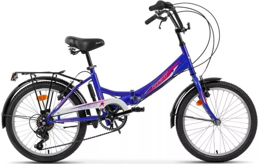 Велосипед AIST Smart 20 2.0 2020 (синий) фото