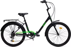 Велосипед AIST Smart 24 2.1 2022 (черный/зеленый) фото
