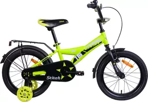 Детский велосипед AIST Stitch 16 2022 (желтый) фото