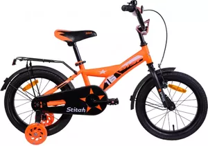 Детский велосипед AIST Stitch 16 2020 (оранжевый) фото