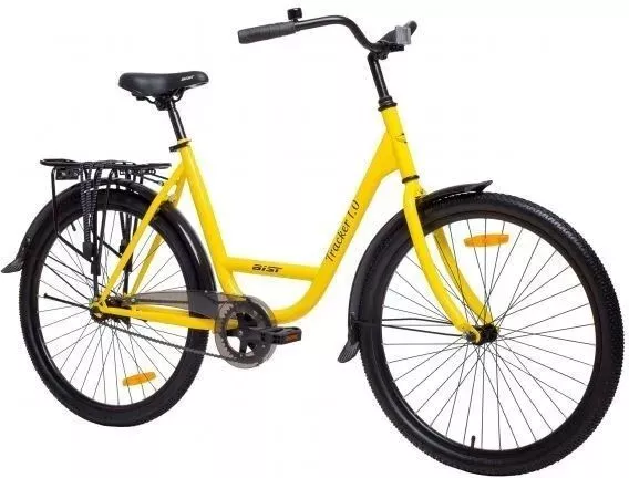 Велосипед AIST Tracker 1.0 26 2022 (желтый) фото 2