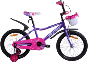 Велосипед детский AIST Wiki 16 2023 (фиолетовый) фото