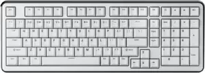 Клавиатура Ajazz AC100 (белый, Ajazz Gift) фото