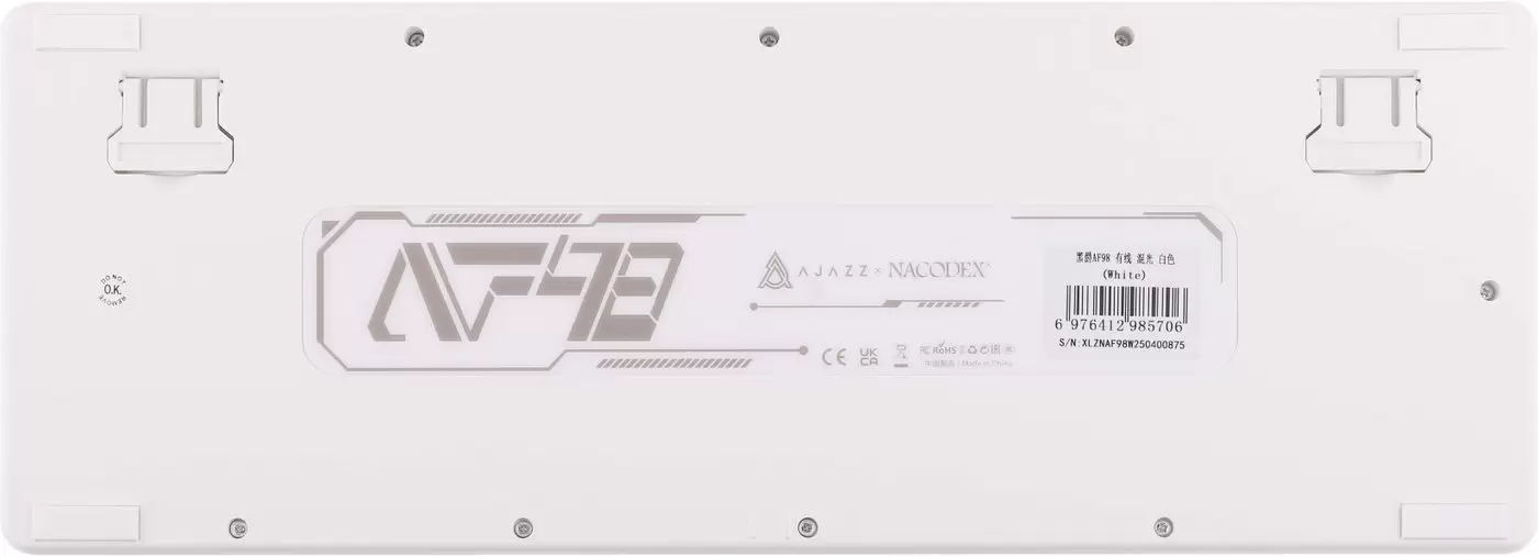 Клавиатура Ajazz AF98 Wired (белый) фото