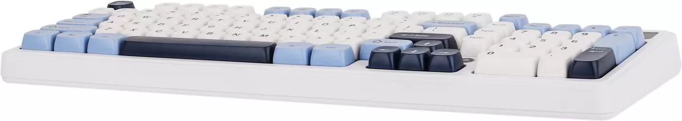 Клавиатура Ajazz AF98 Wired (белый/синий) фото