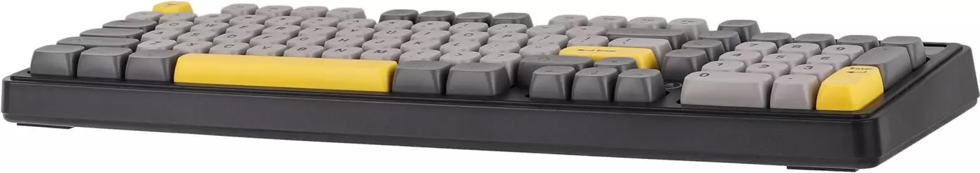 Клавиатура Ajazz AF98 Wired (черный/серый/желтый) фото