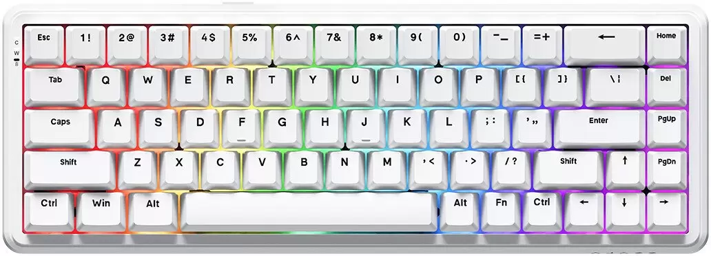 Ajazz AK680 Max (8+1K) (белый)