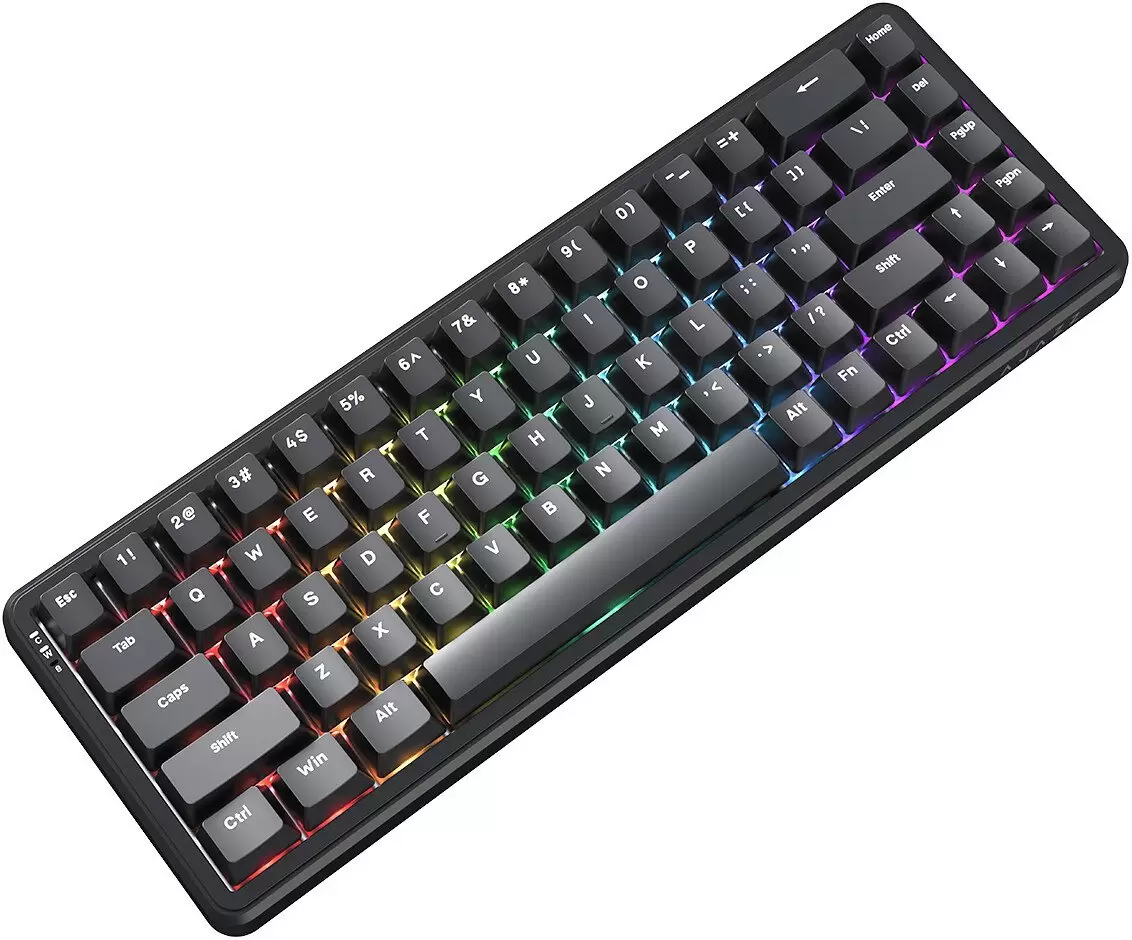 Клавиатура Ajazz AK680 Max (8+1K) (черный) фото