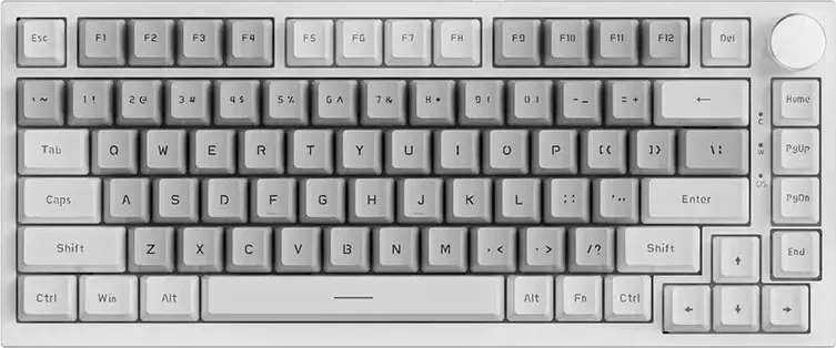Ajazz AK820 (белый/серый, Ajazz Red)