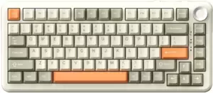 Ajazz AK820 Max (бежевый/оранжевый, Ajazz Flying Fish)