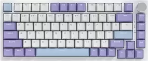 Ajazz AK820 Max (фиолетовый/белый/синий, Magnetic Switches)